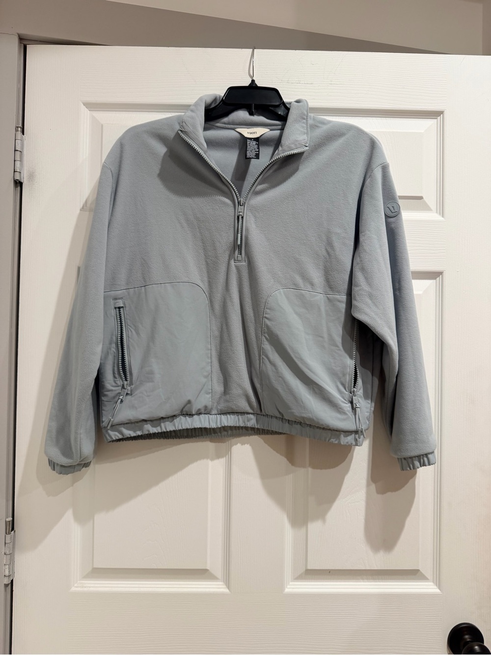 Baby blue vuori Half-Zip Fleece Jacket -